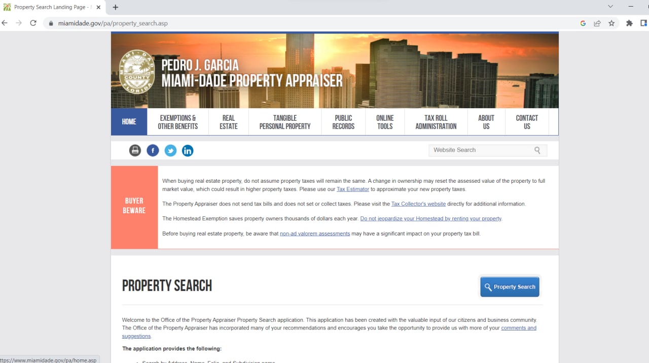 How To Find Your Florida Property Tax Number Folio Or Parcel Id Number