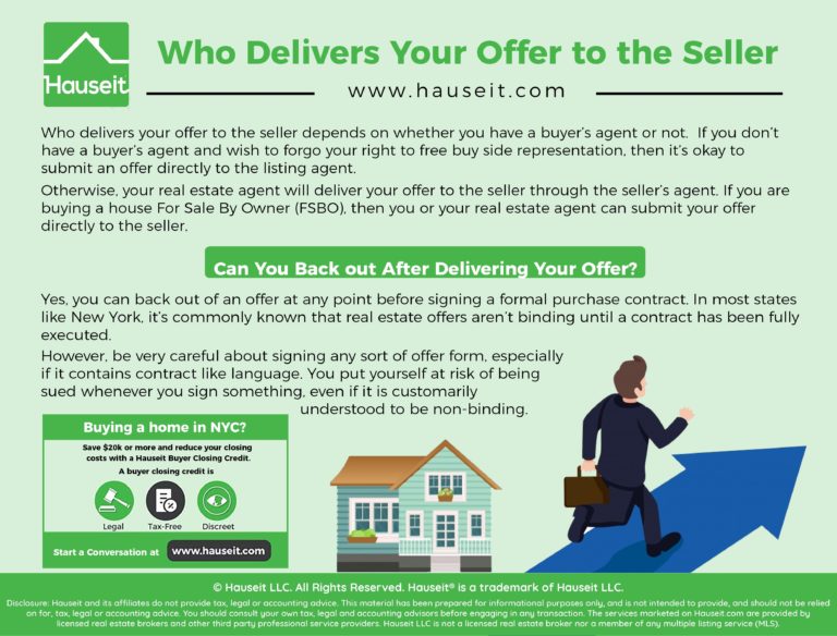 Who Delivers Your Offer to the Seller? | Hauseit® NYC