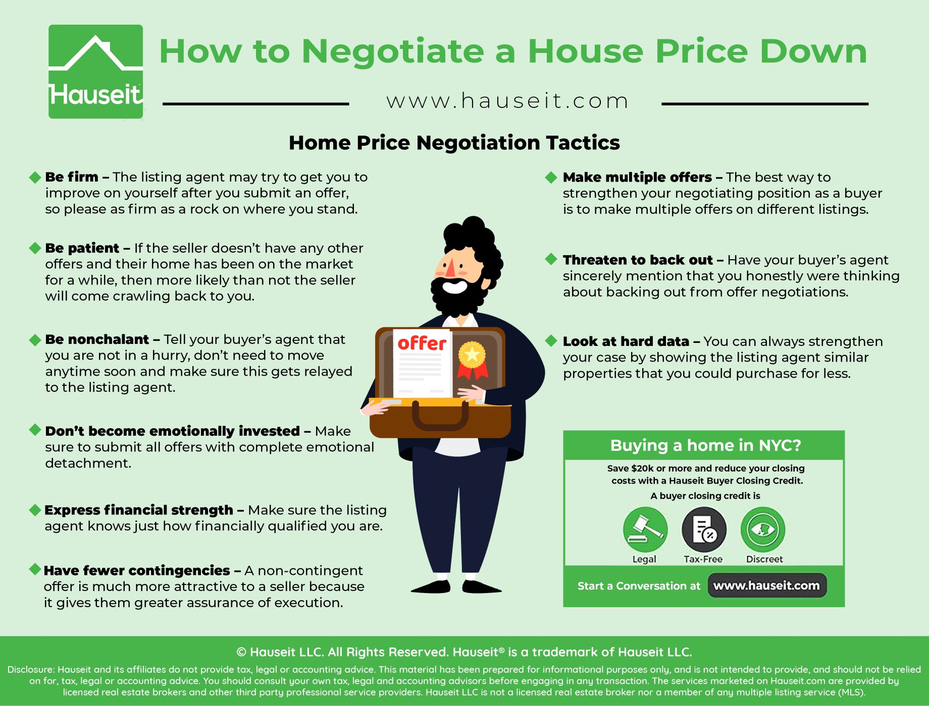 How to Negotiate a House Price Down Hauseit® NYC