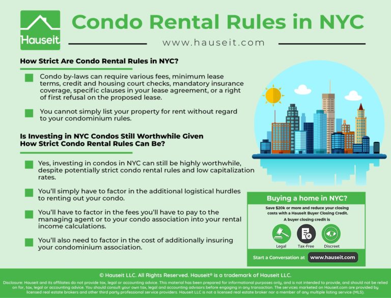 Condo Rental Rules In NYC | Hauseit New York City