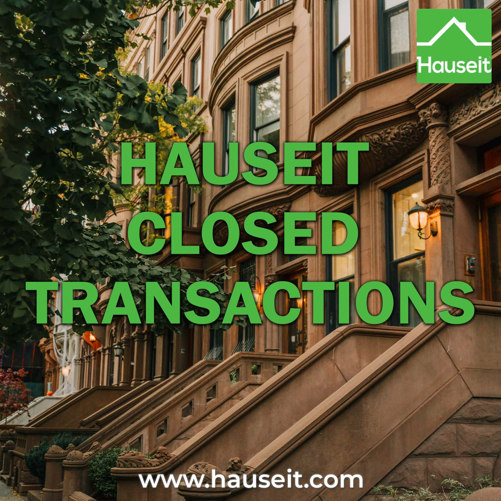 Closed Residental Real Estate Transactions Hauseit NY FL