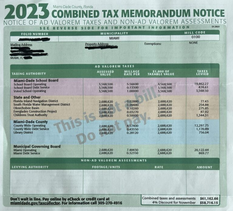 Understanding Your Miami Florida Real Estate Taxes Hauseit®